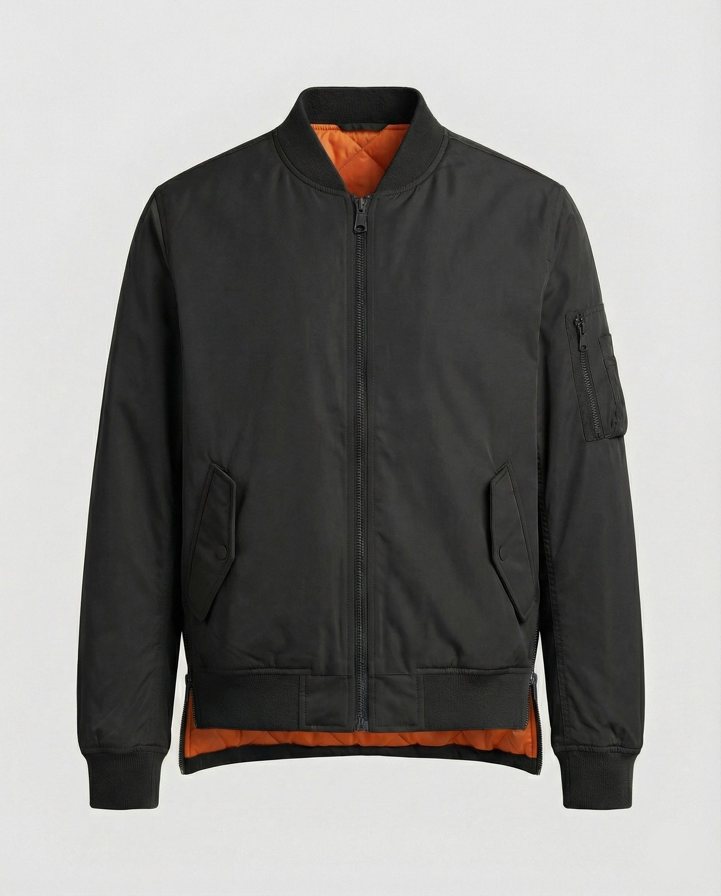 Damen Bomberjacke Gefüttert Warm Winter