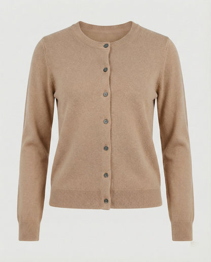 Damen Cardigan Weich Feinstrick Mit Knöpfen Elegант