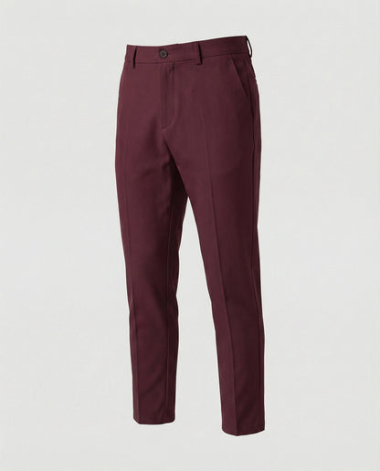 Herren Chino Hose Bequem Elegant Slimfit