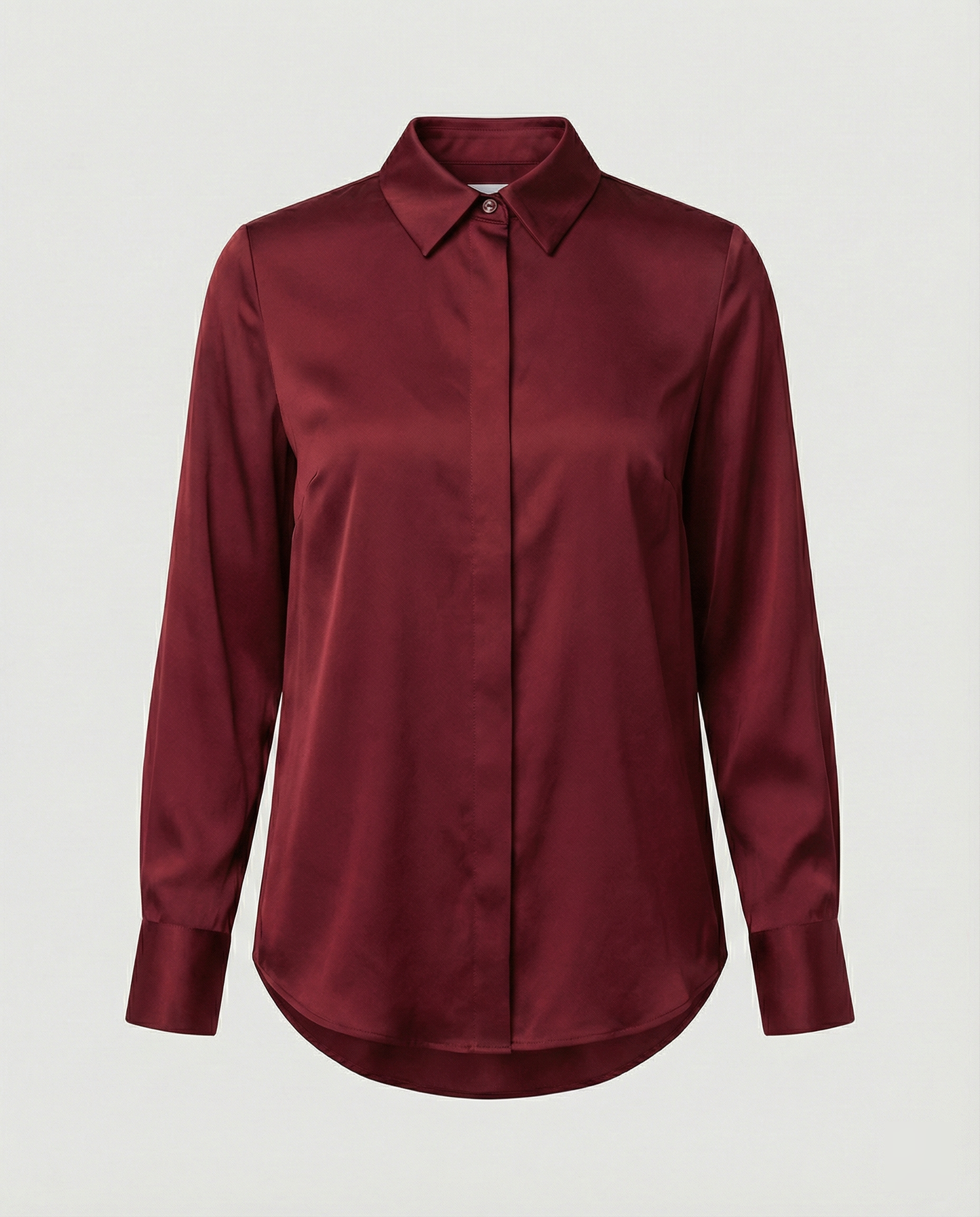 Elegante Damenbluse Satin Klassiker Zeitlos Modern