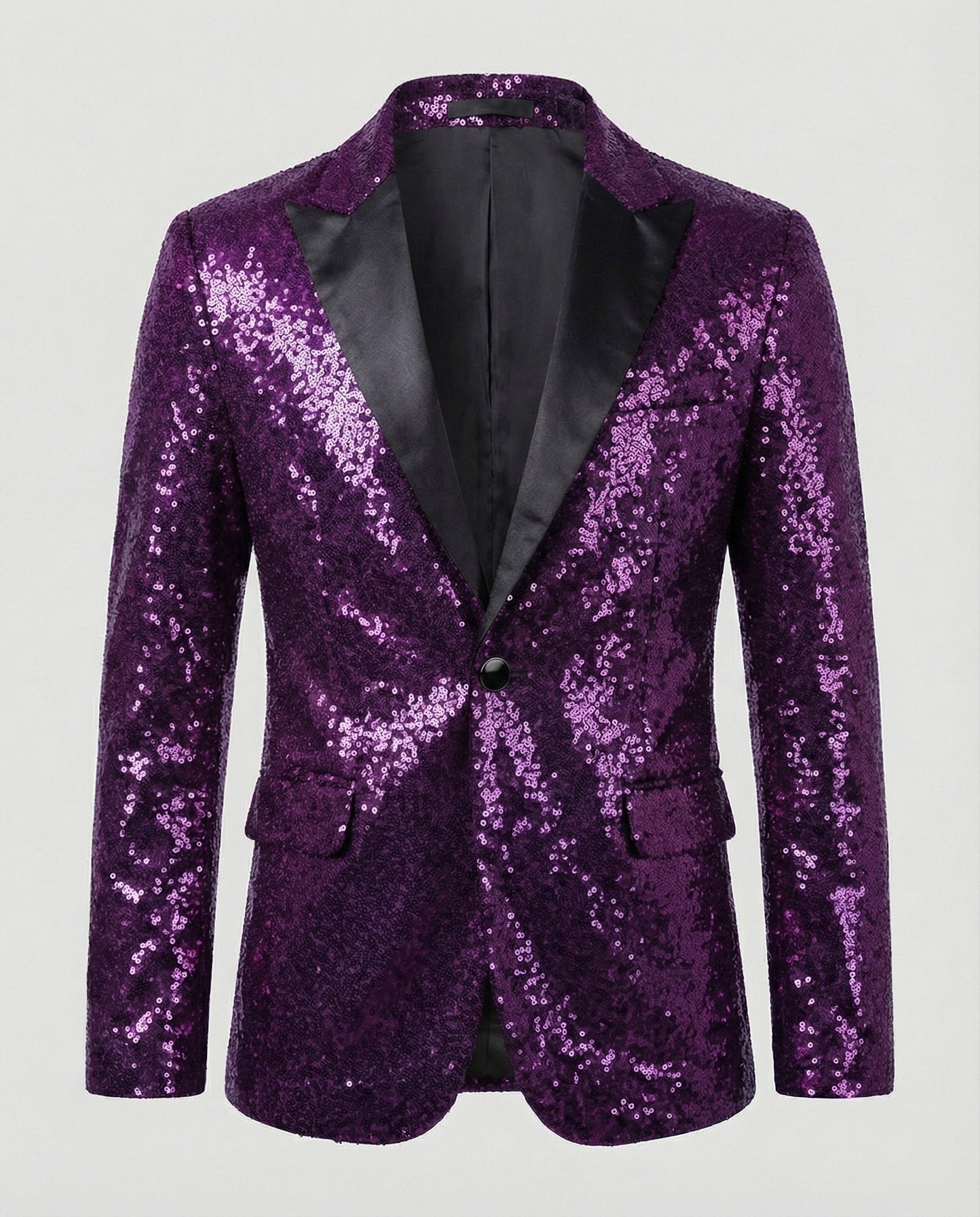 Glamour Blazer Pailletten Damen Jacke
