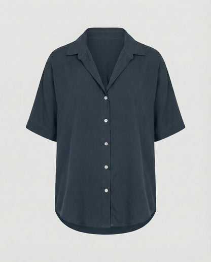 Damen Bluse Top V-Ausschnitt Elegant
