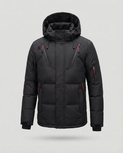 Herren Winterjacke Warm Isoliert Wasserabweisend