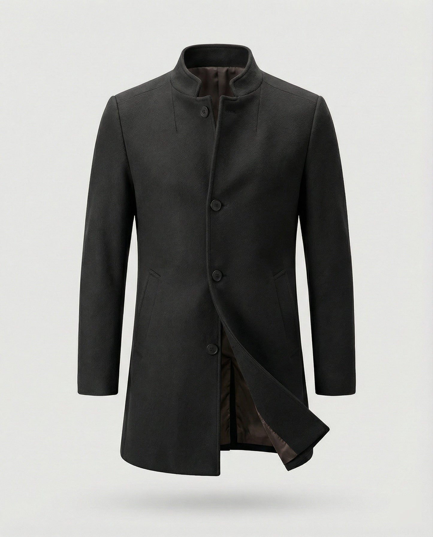 Herren Übergangsjacke Frühjahr Mit Knöpfen Modern