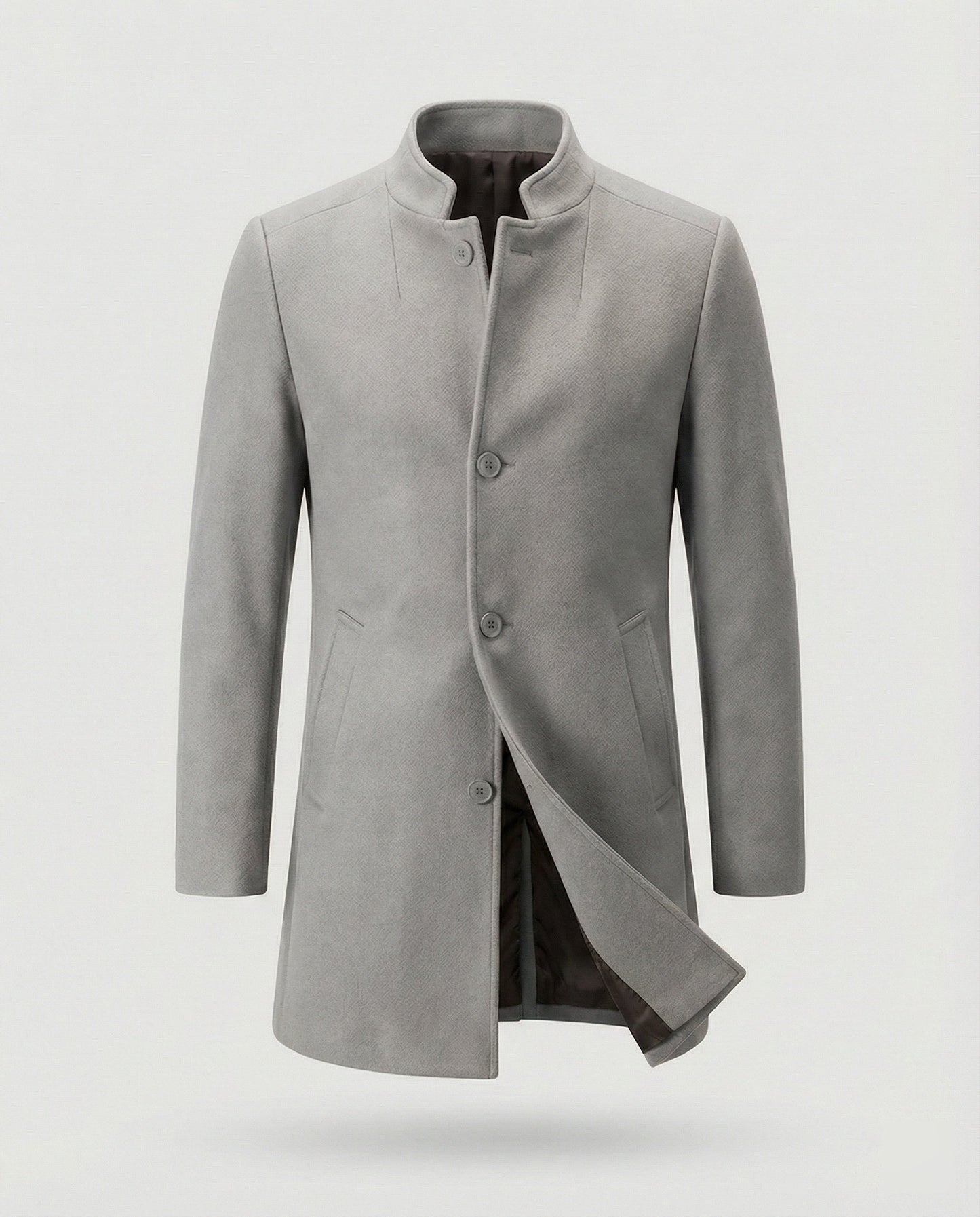 Herren Übergangsjacke Frühjahr Mit Knöpfen Modern