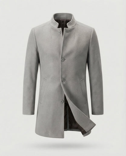 Herren Übergangsjacke Frühjahr Mit Knöpfen Modern