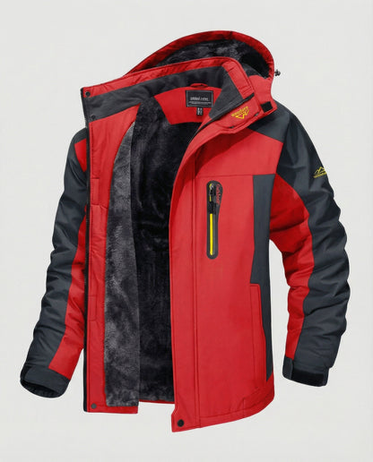 Warmwintermantel Herren Modern Wasserdicht
