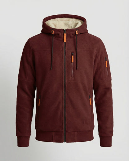 Herren Kapuzenjacke Sportlich Modern