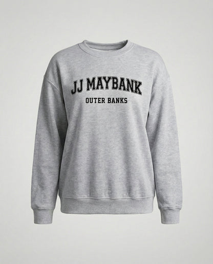Unisex Pullover Rundhals Ausschnitt Modern Groß