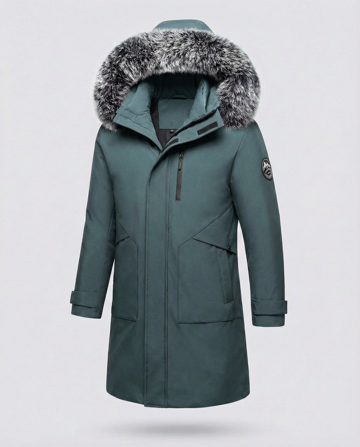 Langer Damen Wintermantel Modern