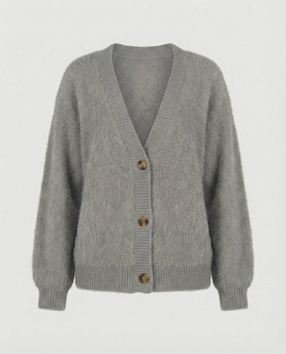 Luxus Cardigan Damen Cashmere Weich Warm