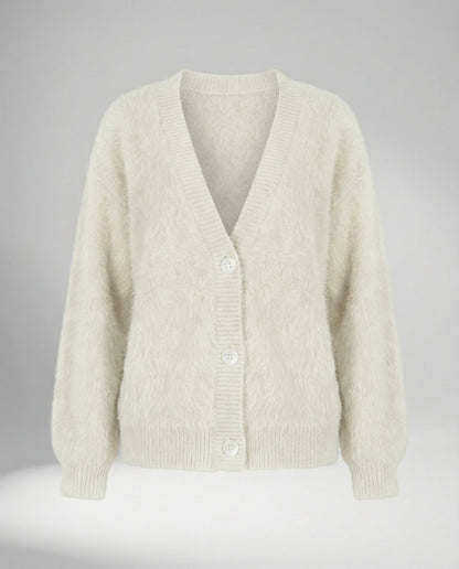 Luxus Cardigan Damen Cashmere Weich Warm