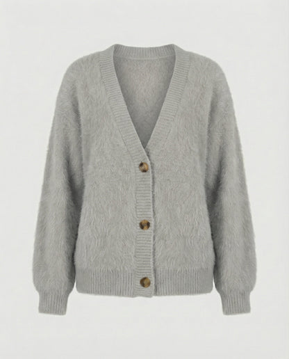 Luxus Cardigan Damen Cashmere Weich Warm