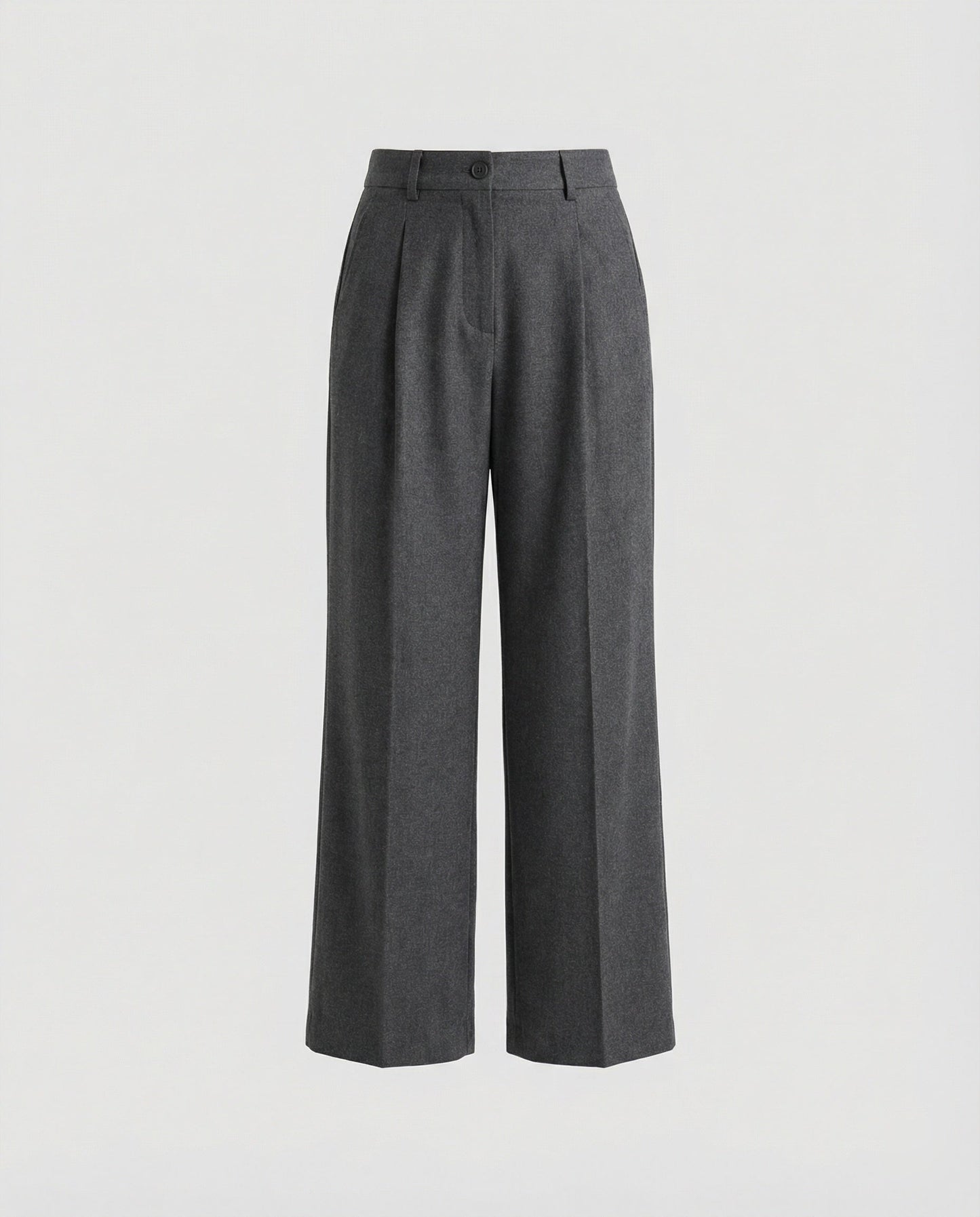 Damen Anzughose High Waist Elegant Faltenrock Hose