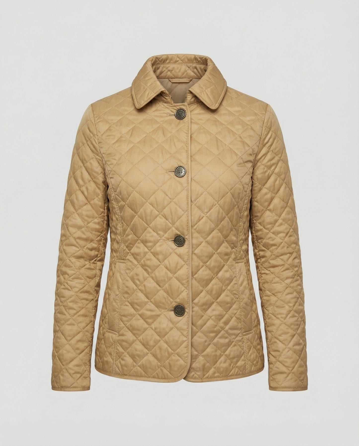 Warme Damenjacke Tailliert Modern