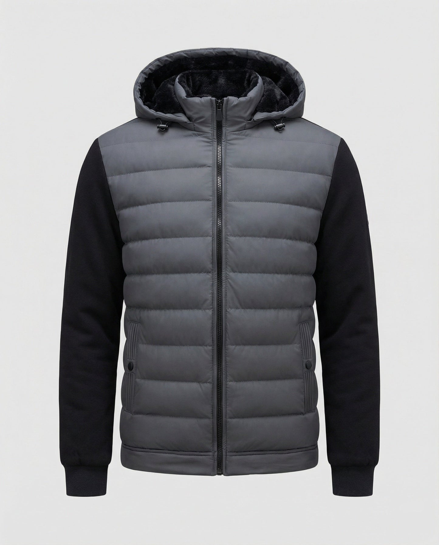 Herrenjacke Warm Kapuzenparka Wasserabweisend