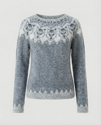 Eleganter Frauenpullover Klassisch Modern