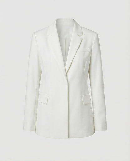 Elegante Damen Blazerjacke Asymmetrisch Modern - BerlinGlamour