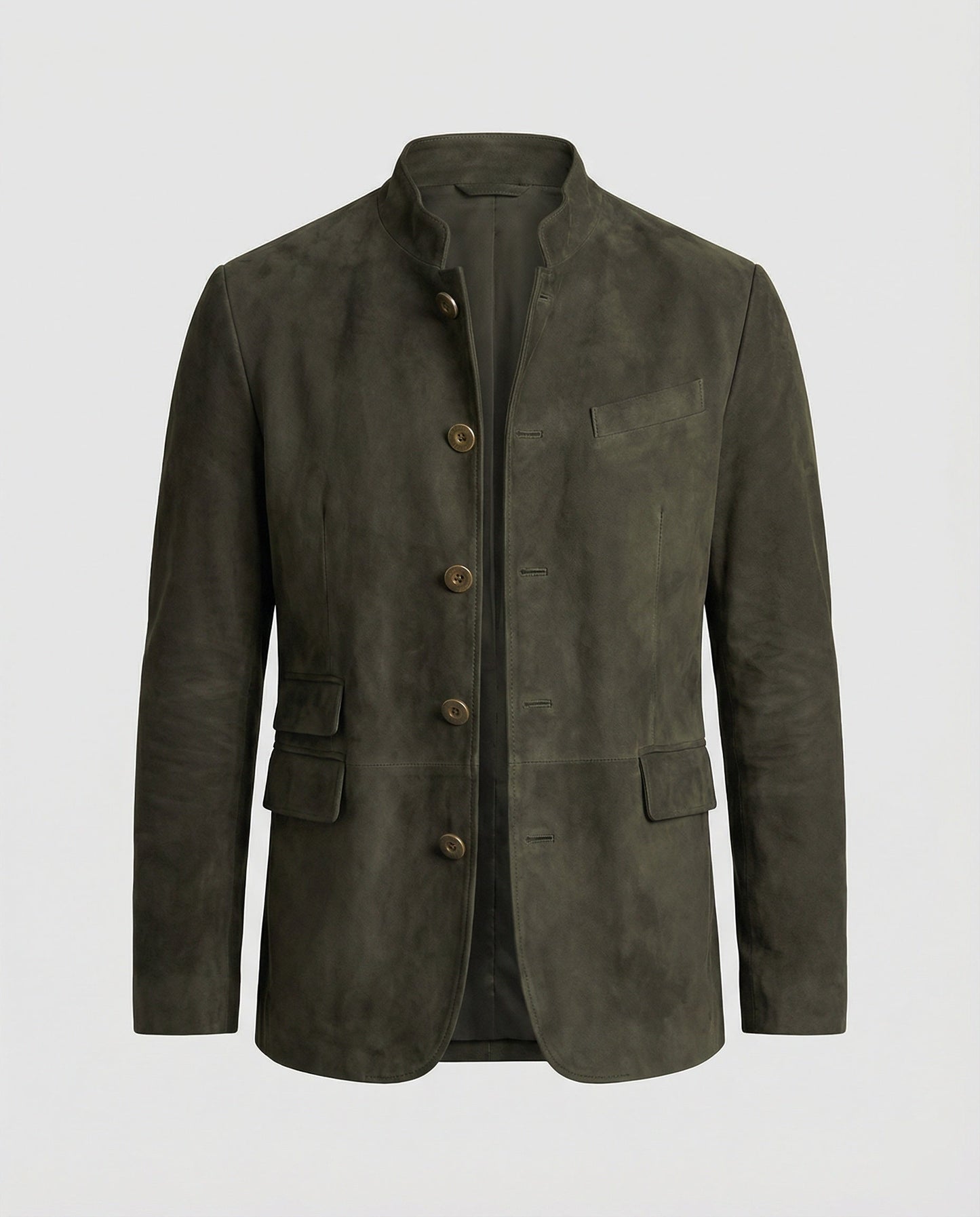 Herren Jacke Klassisch Button Down Modern Slim