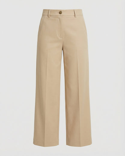 Damenhose Weite Bein Modern Komfortabel