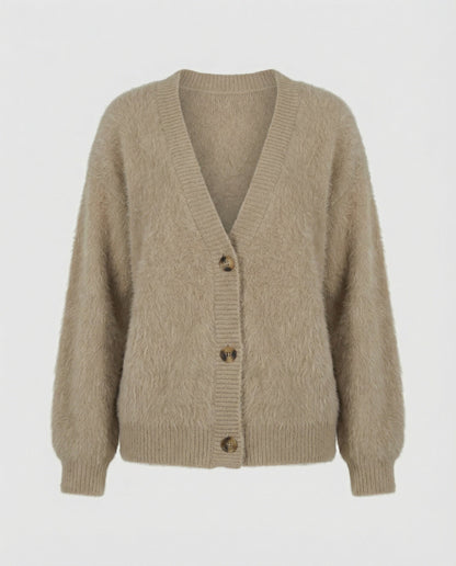 Luxus Cardigan Damen Cashmere Weich Warm