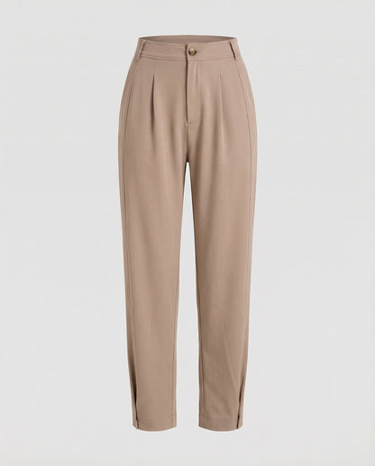 Damen Hose Elegant Weit Bequem