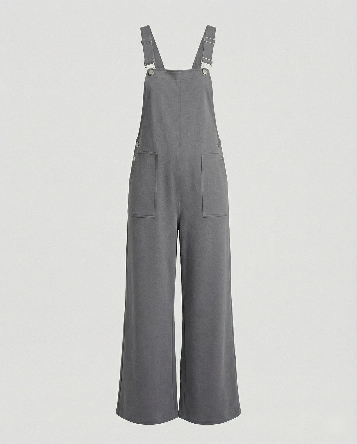 Damen Latzhose Bequem Weites Bein Trendy