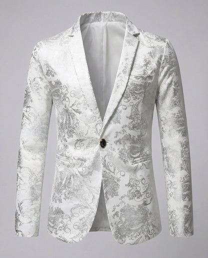 Herren Blazer Elegant Glanz Berliner Stil