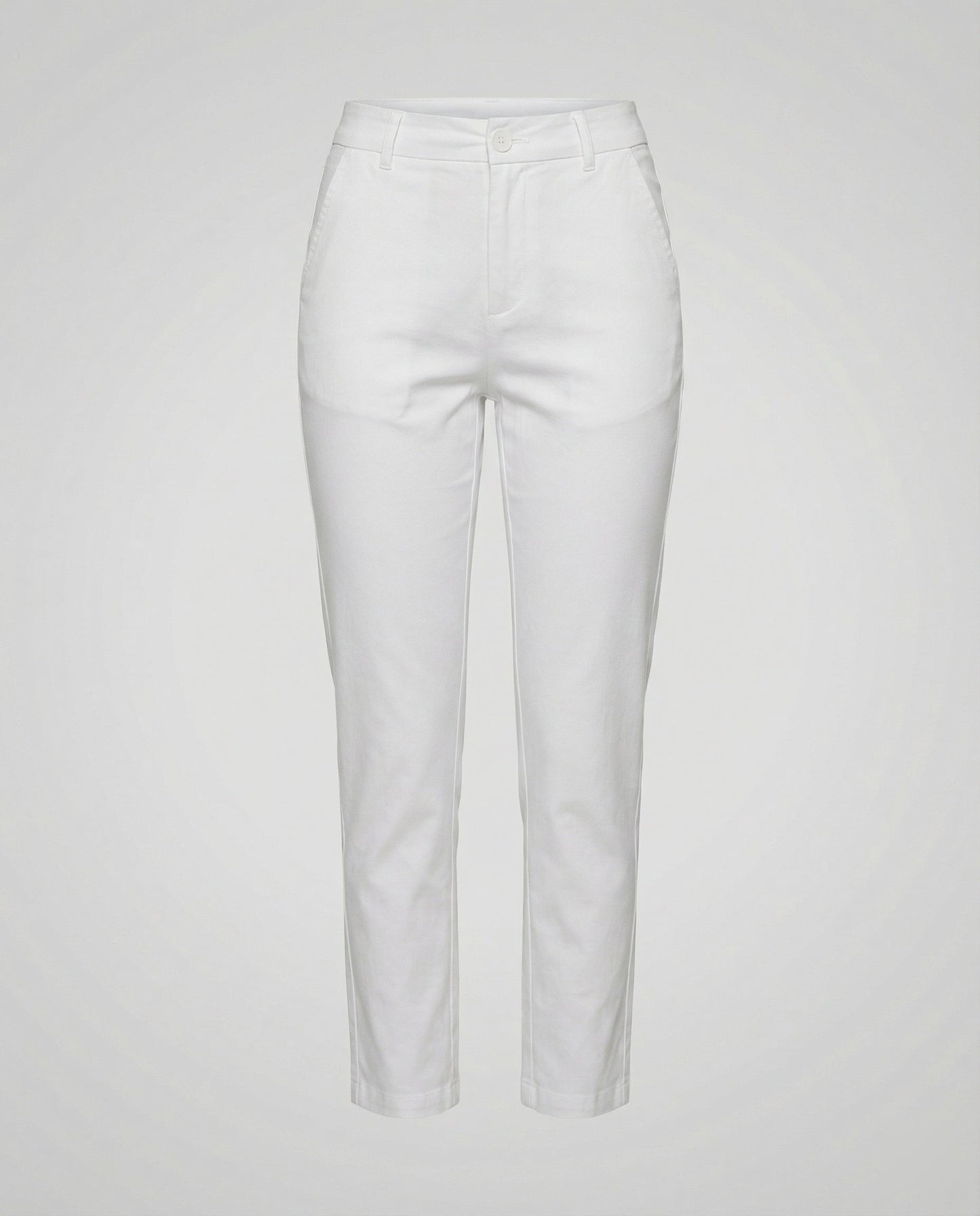 Damen Chino Hose Slim Fit Hochwerder