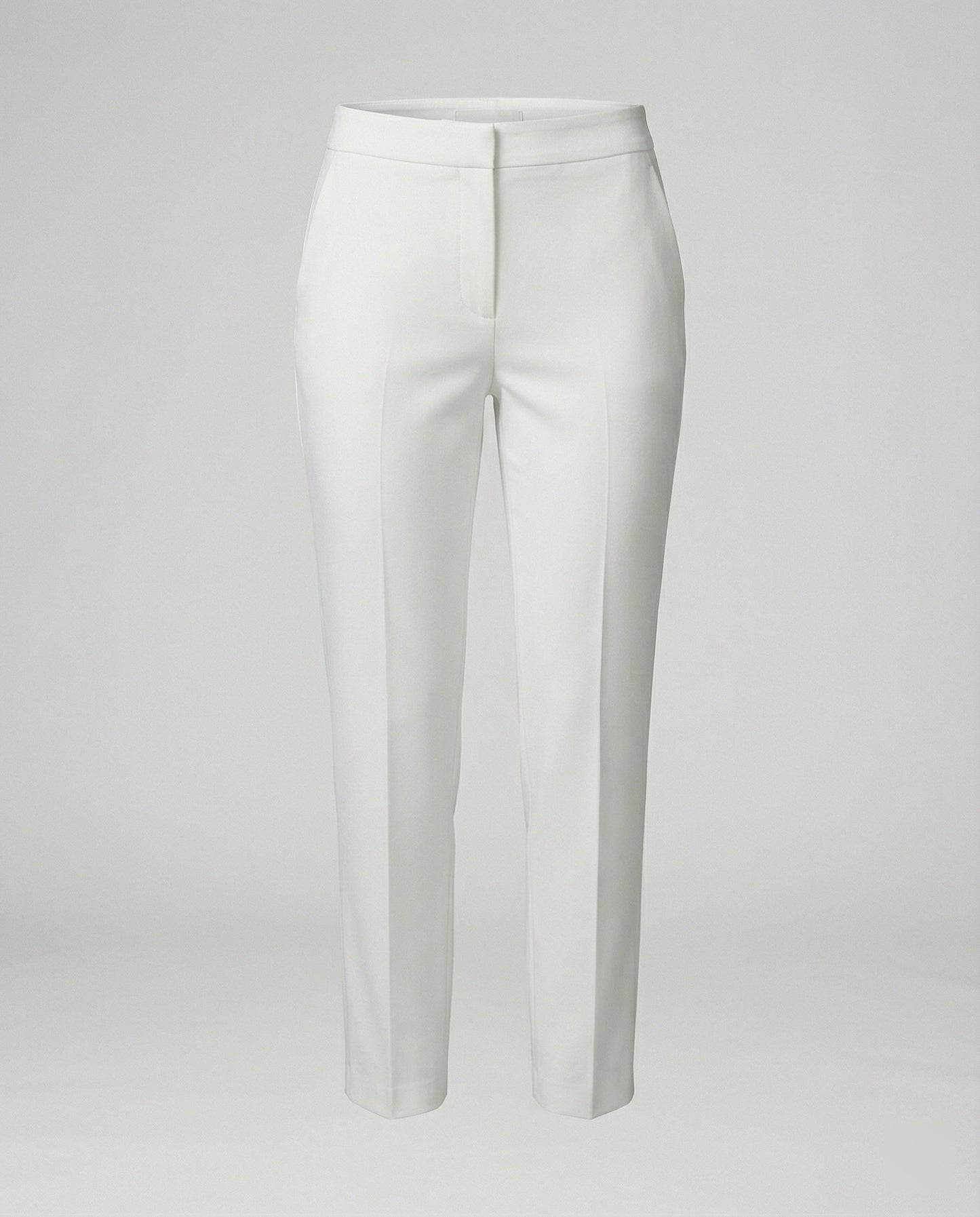 Damen Slimfit Hose Hochtailliert Elegant