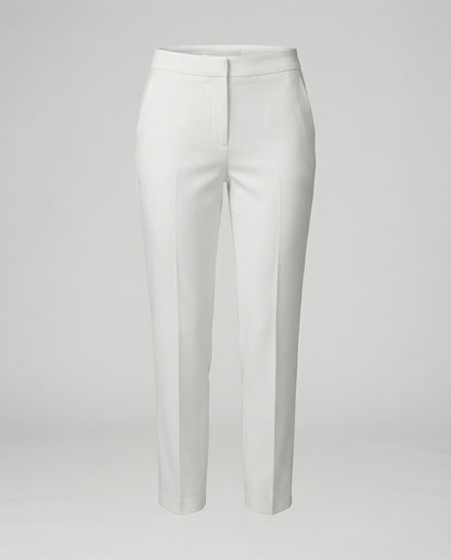 Damen Slimfit Hose Hochtailliert Elegant