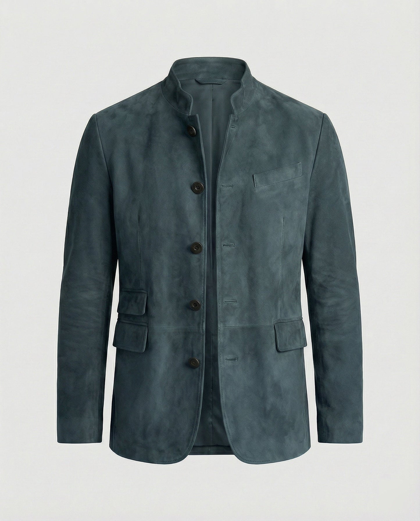 Herren Jacke Klassisch Button Down Modern Slim