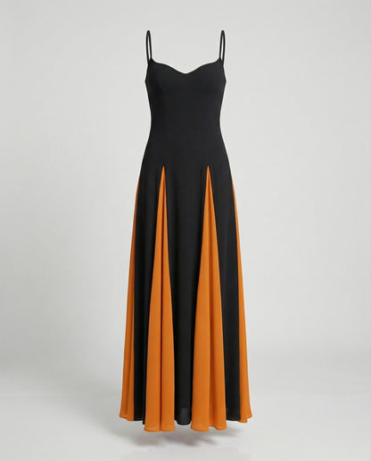 Damen Abendkleid Lang Schlitz Hochzeit Kleid Elegant