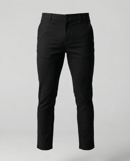 Herren Slimfit Hose Anzughose Mit Taschen