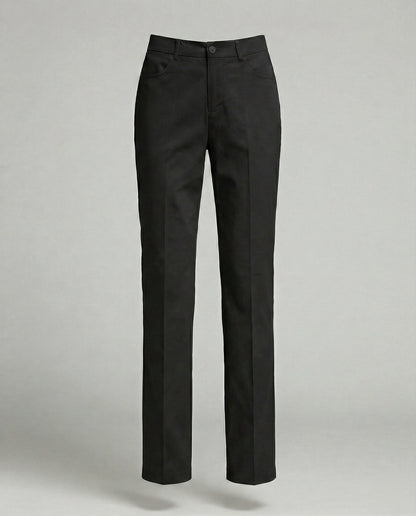 Damen Hose Formell Hochtaillierter Hosenbund Elegant