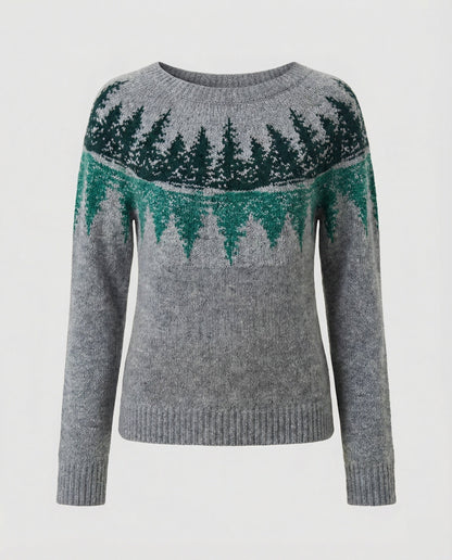Eleganter Frauenpullover Klassisch Modern