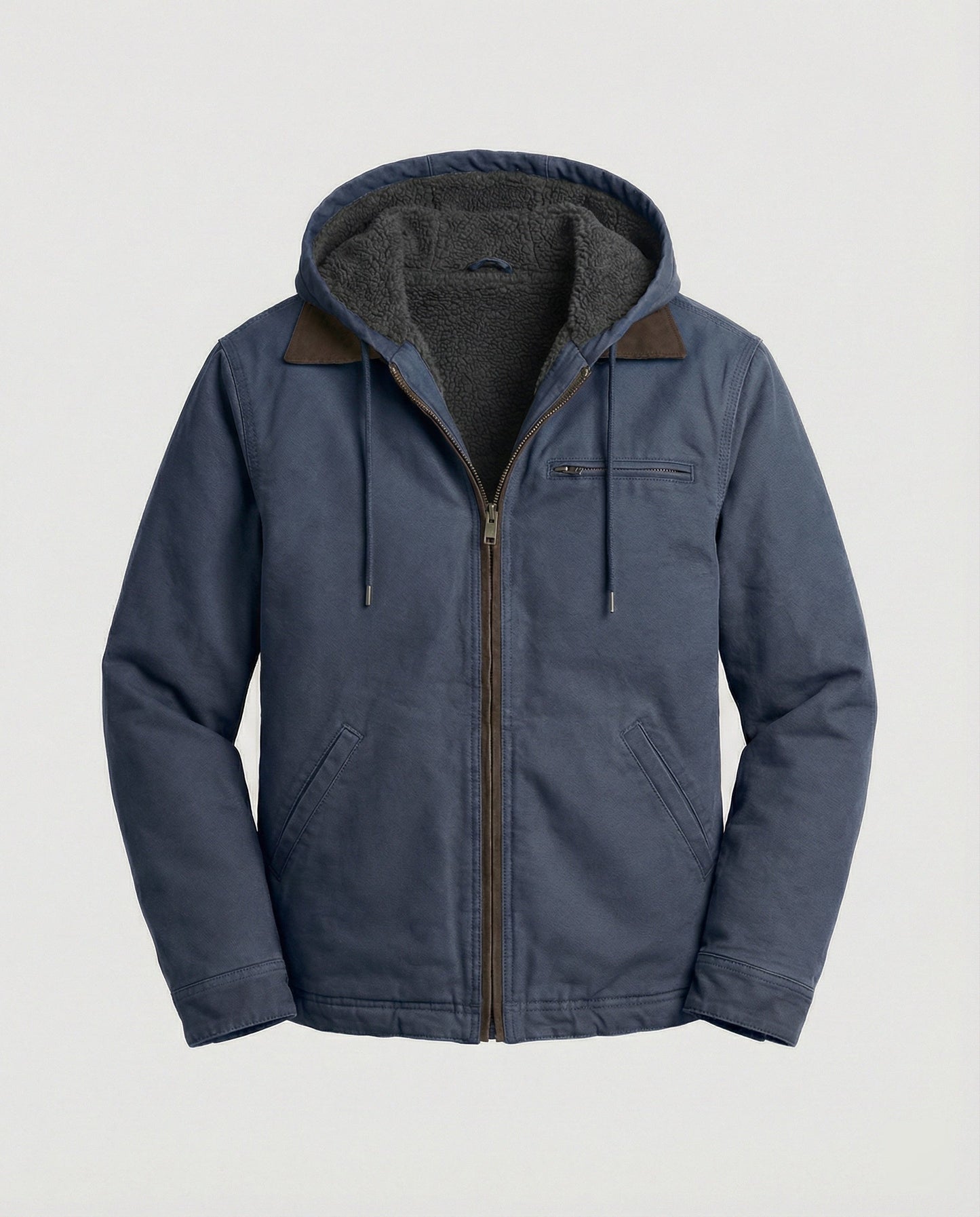 Herren Winterjacke Warm Isoliert Elegante