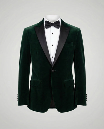 Herren Sommerjacke Slim Fit Kontrast Revers Modern