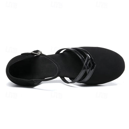Damen High Heels Tanzschuhe Mit Riemen Klassisch