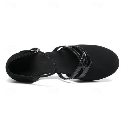 Dance Schuhe Damen Wildleder Tanzschuhe Modern