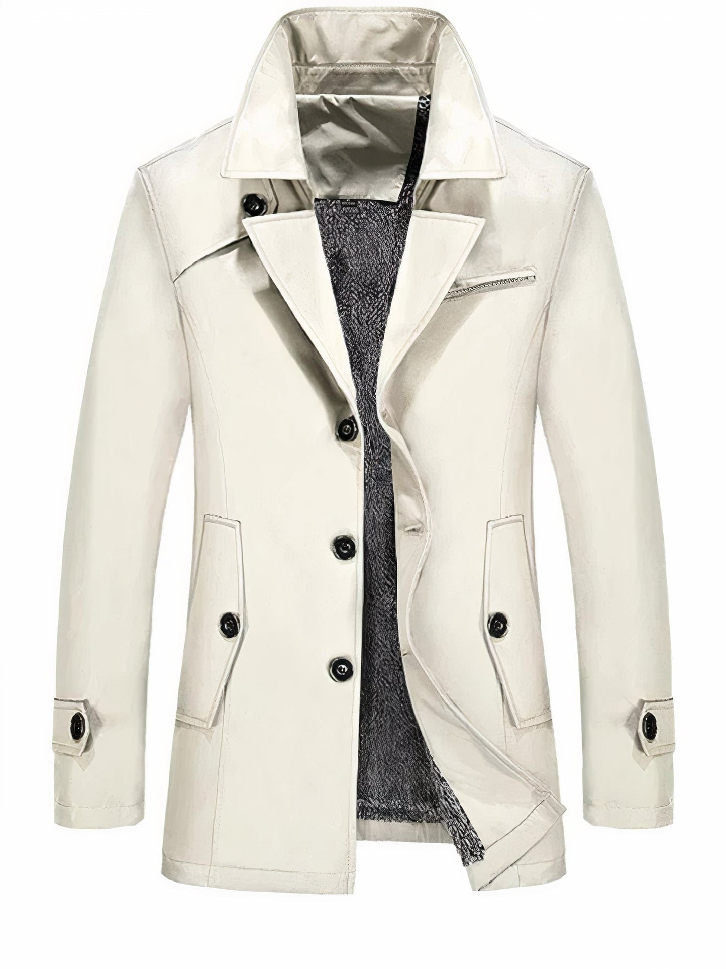 Elegantes Herren-Winter-Mantelmodell Oskar