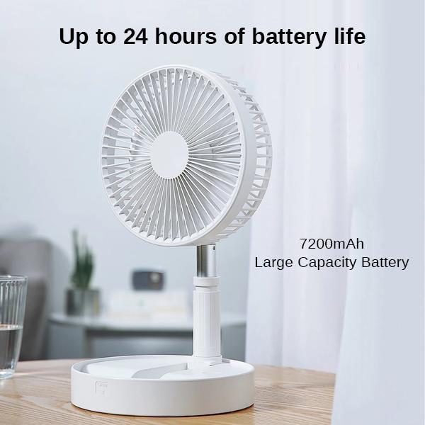 Kleiner USB Ventilator Rechargeable Mini Teleskop