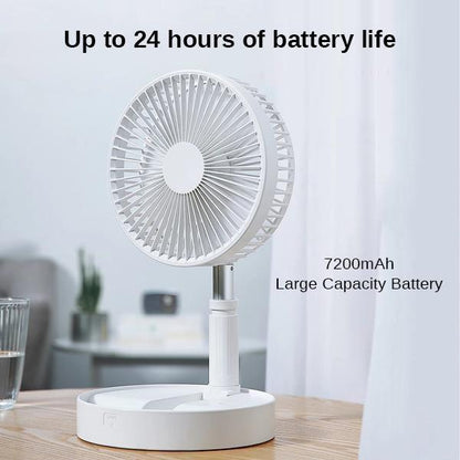 Kleiner USB Ventilator Rechargeable Mini Teleskop