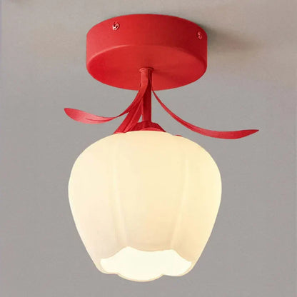 Mini Deckenleuchte Blumenmuster Modern Dimmbar