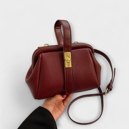 Elegante Damen Handtasche Mini Lederschmuck