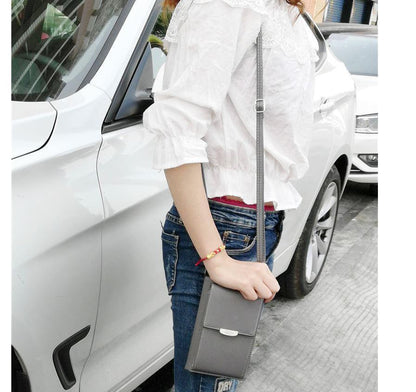 Stylische Crossbody Handy-Tasche Damen