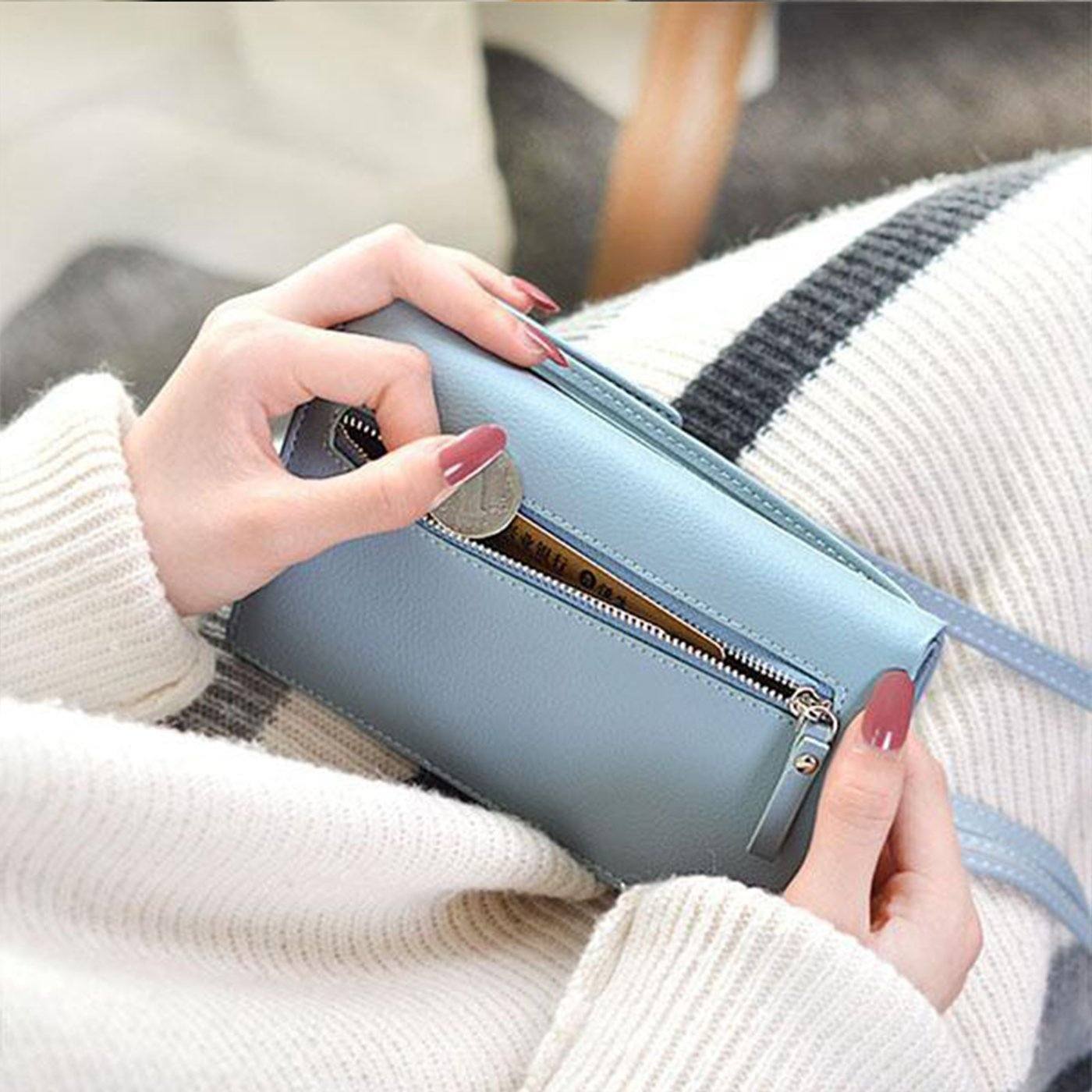 Stylische Crossbody Handy-Tasche Damen