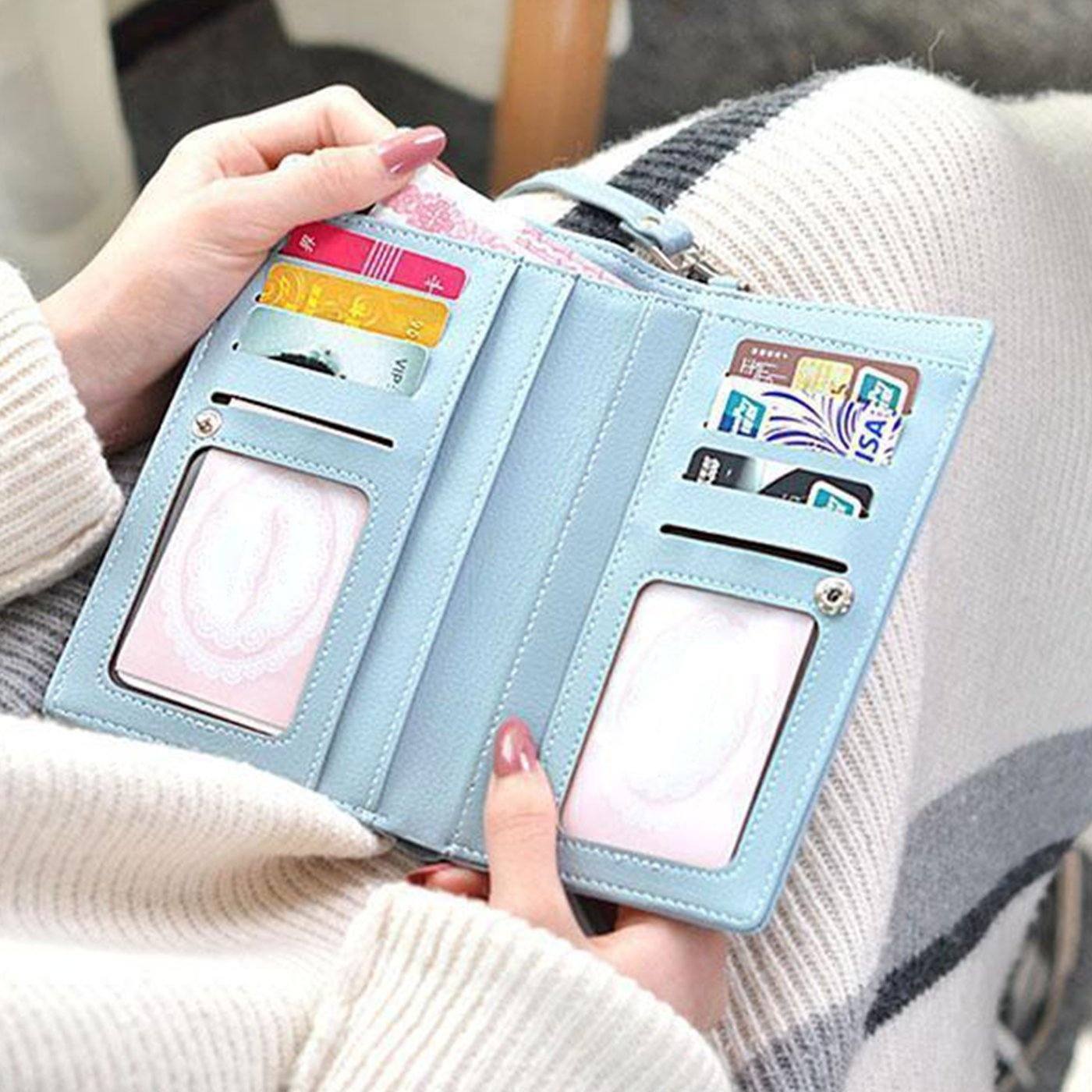 Stylische Crossbody Handy-Tasche Damen