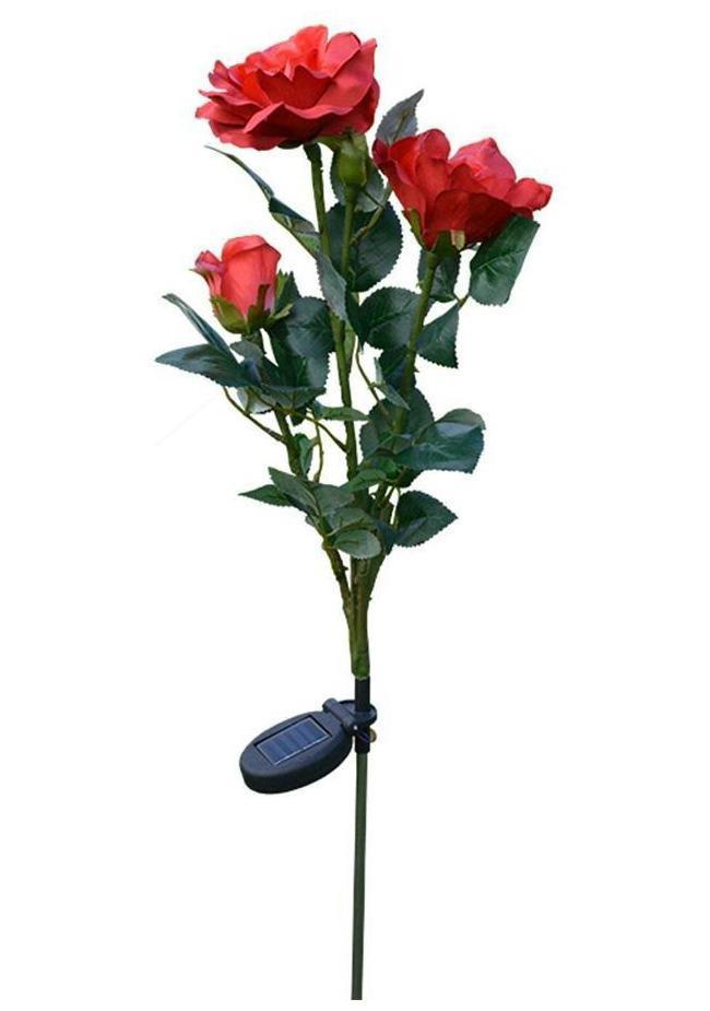 Solar LED Rosen Gartenlampe Dekorativ - BerlinGlamour