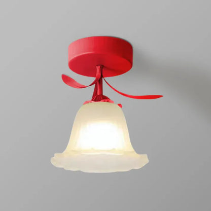 Mini Deckenleuchte Blumenmuster Modern Dimmbar